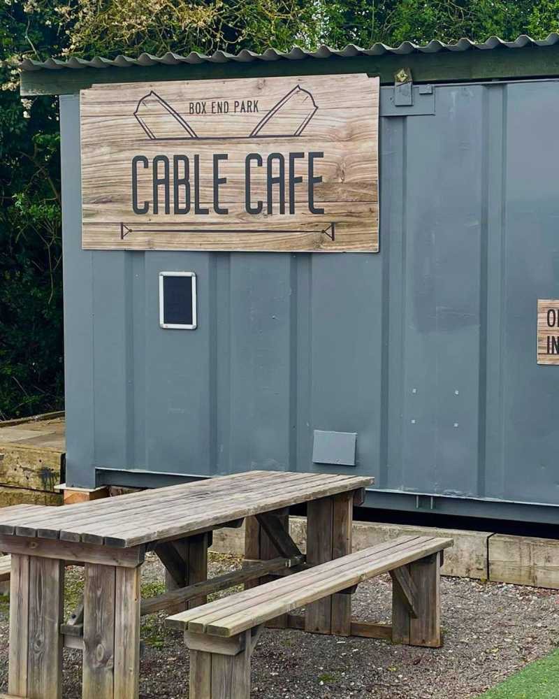 The Cable Café at Box End Park